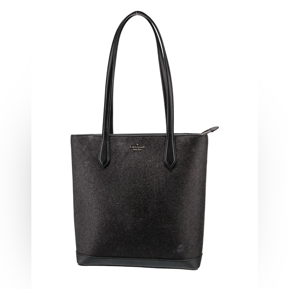 Kate Spade Shimmering Glitter Black Tote